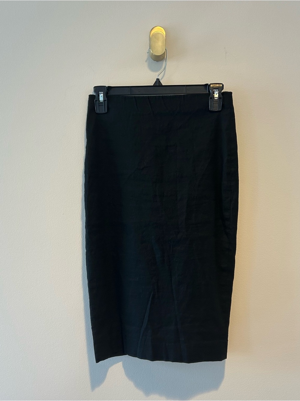 A.L.C. Black High-Waist Pencil Skirt Stretch